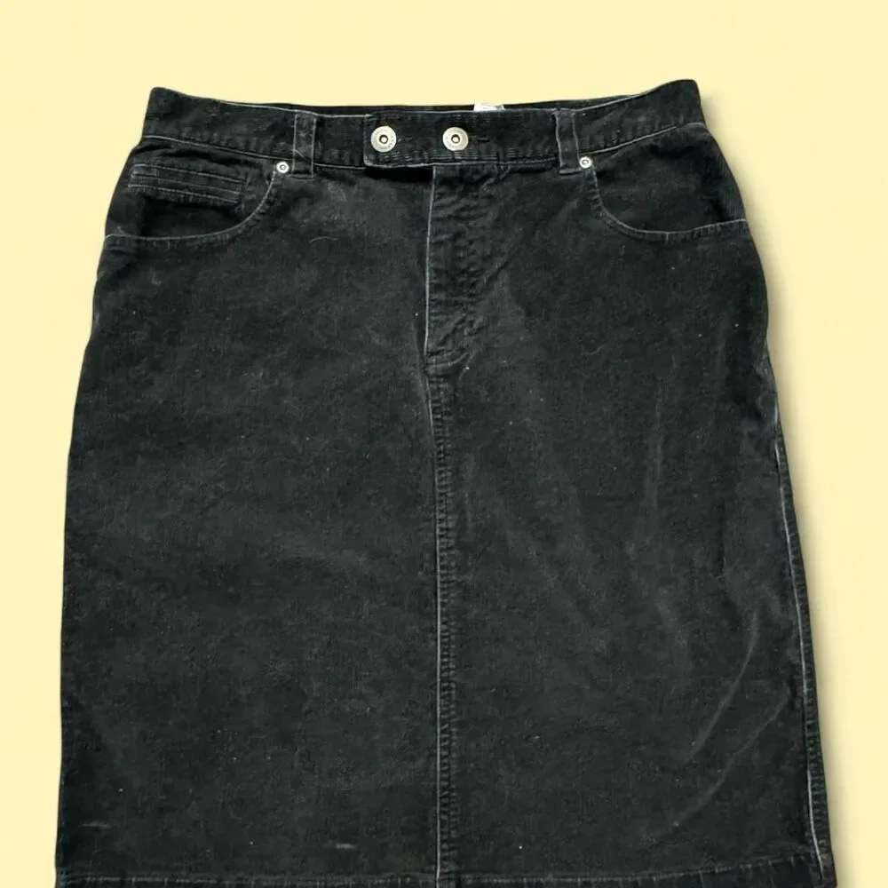 Liz-claiborne Women's Black Skirt